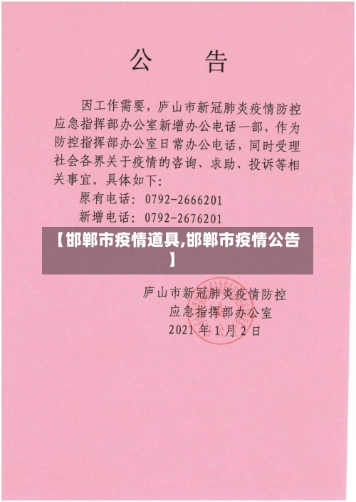 【邯郸市疫情道具,邯郸市疫情公告】-第3张图片