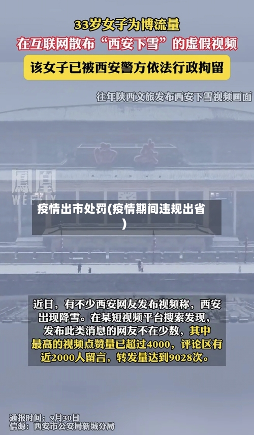 疫情出市处罚(疫情期间违规出省)-第1张图片