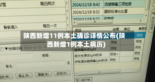 陕西新增11例本土确诊详情公布(陕西新增1例本土病历)-第1张图片