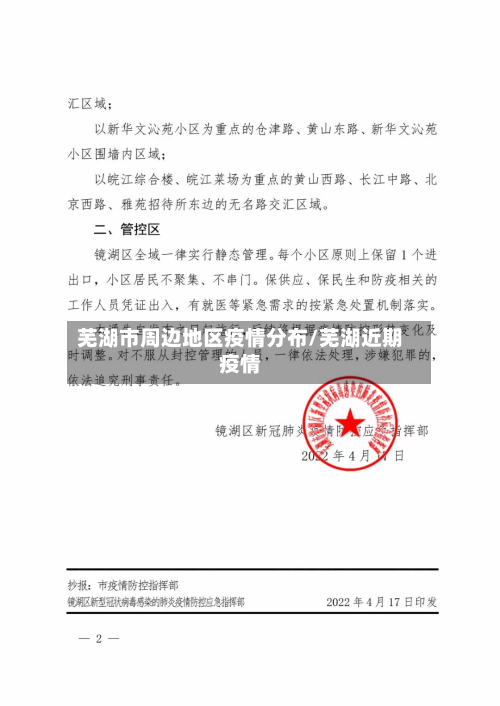 芜湖市周边地区疫情分布/芜湖近期疫情-第1张图片