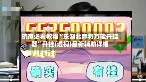 玩家必看教程“乐湖北麻将万能开挂器”开挂(透视)最新辅助详细-第2张图片