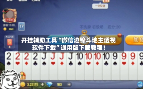 开挂辅助工具“微信边锋斗地主透视软件下载	”通用版下载教程！-第1张图片