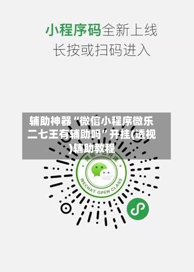 辅助神器“微信小程序微乐二七王有辅助吗	”开挂(透视)辅助教程-第1张图片
