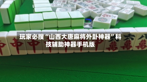 玩家必搜“山西大唐麻将外卦神器”科技辅助神器手机版-第1张图片