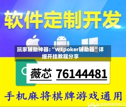 玩家辅助神器:“WEpoker辅助器	”详细开挂教程分享-第2张图片