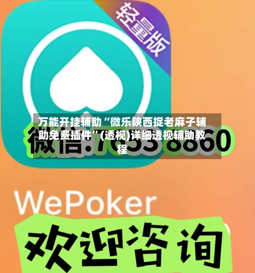 万能开挂辅助“微乐陕西捉老麻子辅助免费插件”(透视)详细透视辅助教程-第1张图片