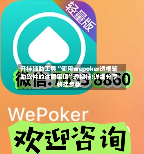 开挂辅助工具“使用wepoker透视辅助软件的注意事项”透视挂!详细分享装挂步骤-第2张图片