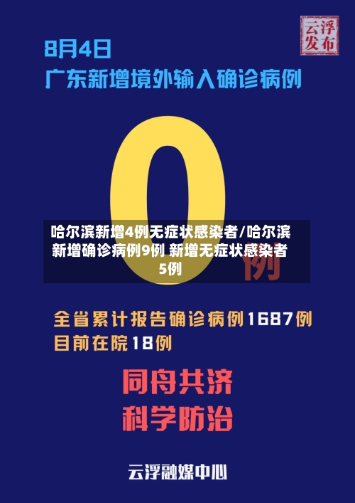 哈尔滨新增4例无症状感染者/哈尔滨新增确诊病例9例 新增无症状感染者5例-第1张图片