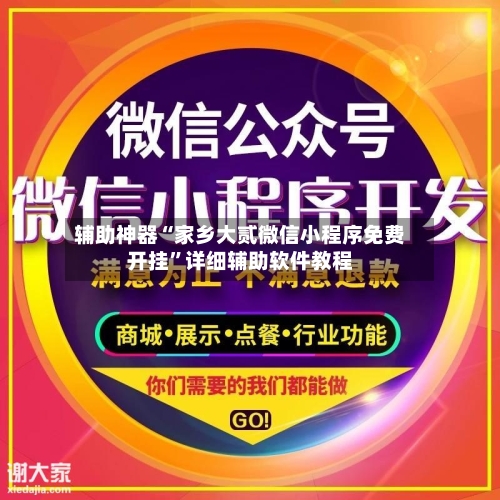辅助神器“家乡大贰微信小程序免费开挂”详细辅助软件教程-第3张图片