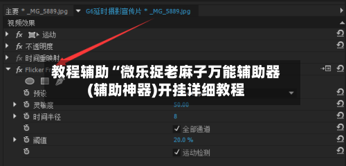 教程辅助“微乐捉老麻子万能辅助器(辅助神器)开挂详细教程-第2张图片