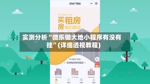 实测分析“微乐锄大地小程序有没有挂”(详细透视教程)-第3张图片