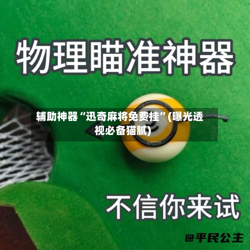 辅助神器“迅奇麻将免费挂”(曝光透视必备猫腻)-第1张图片