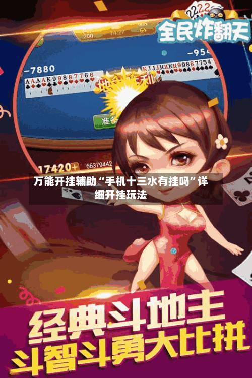 万能开挂辅助“手机十三水有挂吗”详细开挂玩法-第2张图片