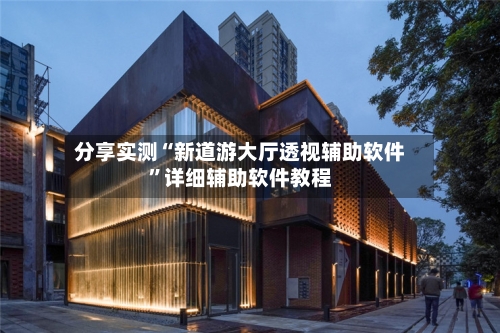 分享实测“新道游大厅透视辅助软件”详细辅助软件教程-第2张图片