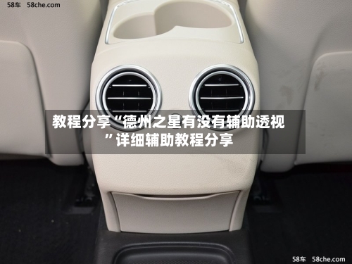 教程分享“德州之星有没有辅助透视”详细辅助教程分享-第3张图片