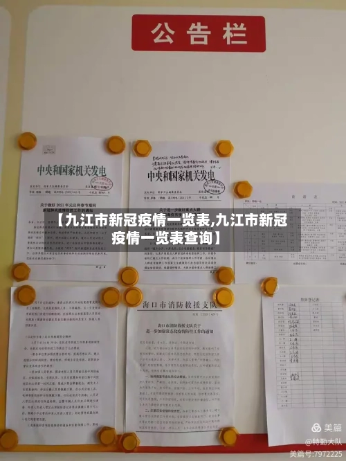 【九江市新冠疫情一览表,九江市新冠疫情一览表查询】-第2张图片