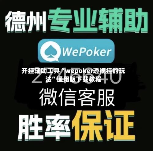 开挂辅助工具“wepoker透视挂的玩法”通用版下载教程-第1张图片