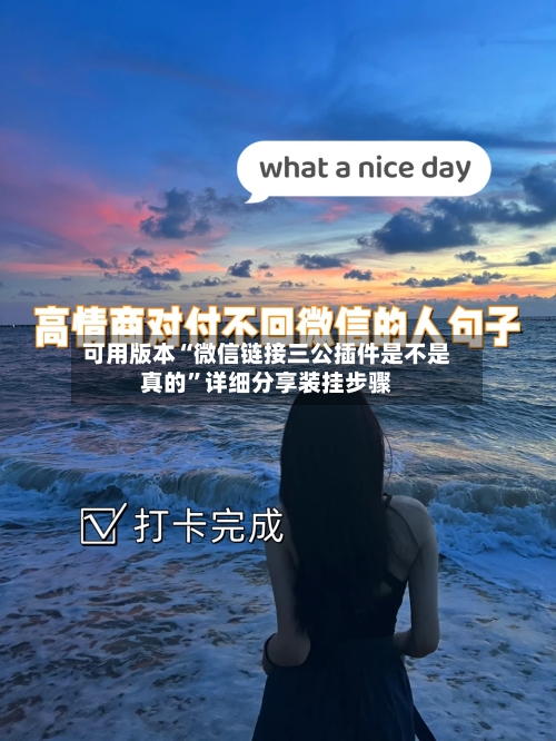 可用版本“微信链接三公插件是不是真的”详细分享装挂步骤-第1张图片