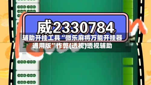 辅助开挂工具“微乐麻将万能开挂器通用版	”作弊(透视)透视辅助-第2张图片