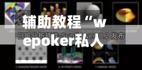辅助教程“wepoker私人局作弊挂(透视)	”详细辅助透视-第2张图片