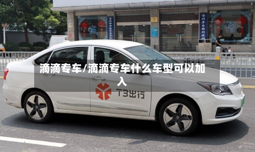 滴滴专车/滴滴专车什么车型可以加入-第1张图片