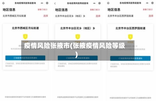 疫情风险张掖市(张掖疫情风险等级)-第3张图片