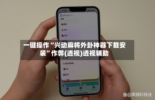 一键操作“兴动麻将外卦神器下载安装”作弊(透视)透视辅助-第2张图片